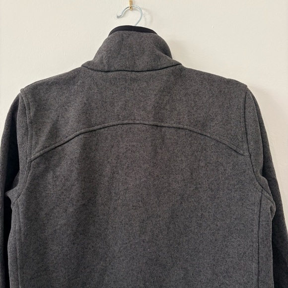 Lululemon Its Fleecing Cold Jacket Heathered Black Sz 8 - Picture 7 of 8